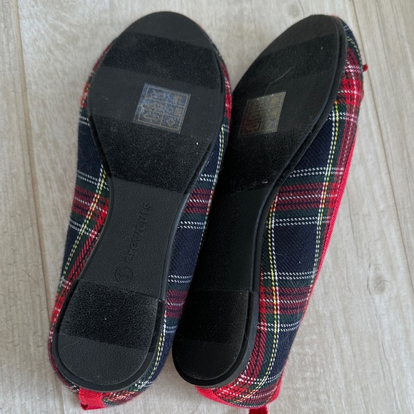 Crewcuts Girl’s Tartan Plaid Ballet Flats - Picture 6 of 8